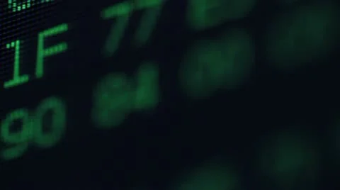 Macro Code Stock Footage 22782622