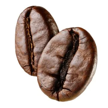 Macro coffee bean Stock Photos
