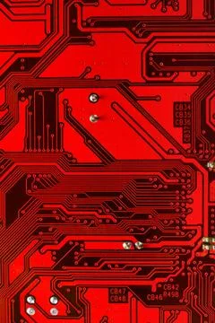 Macro of computer board Macro of computer board, technology background Cop... Stock-Fotos