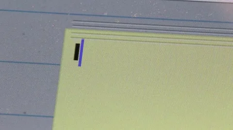 Macro computer screen shot for income tax Video stock 48471832