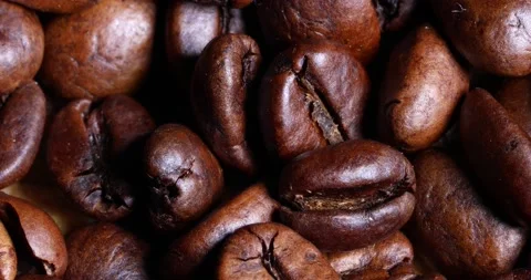 Macro concept of coffee beans Stockbeeldmateriaal 167572746