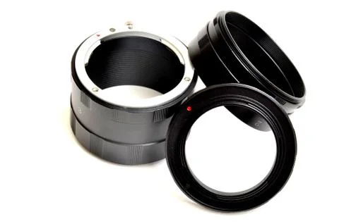 Macro conversion lens Stock Photos