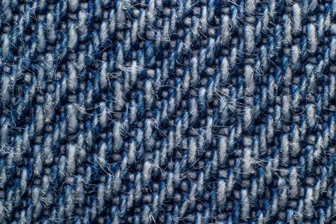 Macro denim texture Stock Photos