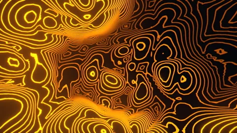 Macro Detail of Liquid Metal Sphere Displacement, 4K ProRes 422 HQ Stock-Footage 336747166