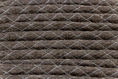 Macro of Dirty Air Filter Stock Photos