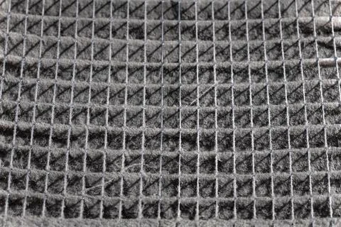 Macro of Dirty Air Filter Stock Photos