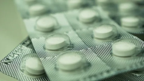Macro drug close up Stock Footage 111850156