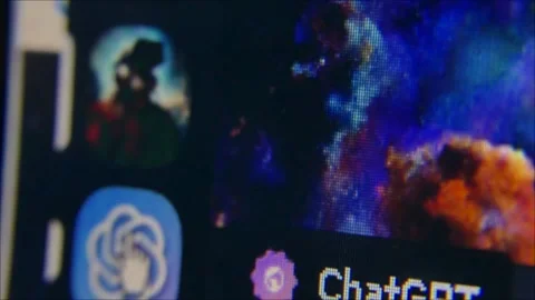 Macro ECU User Hovers from Open AI to DALLE 2 on Discord 動画素材 243986300