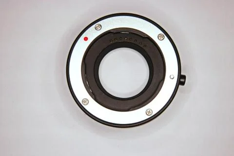 Macro extension tube Foto stock