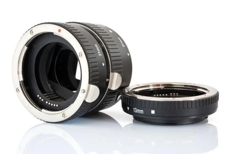 Macro extension tubes Stock Photos