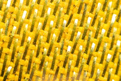 Macro of fabric weave texture surface Foto stock