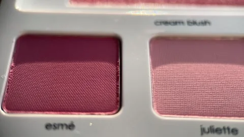 Macro Face Shadows, Slider Shot Stock Footage 297083099