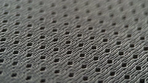 Macro Fine Knit Fabric Slider Shot Stock Footage 234542945