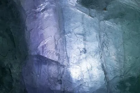 Macro Focus Stacking of Raw Fluorite Crystal with Violet HueMacro ?rystal w.. Stock Photos