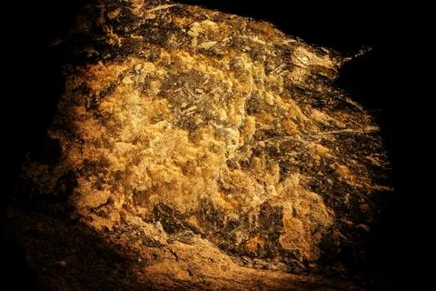 Macro Focus Stacking of Weathered Sandstone Surface with Deep Eros Stock Photos