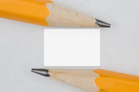 Macro Frame Pencils Stock Photos