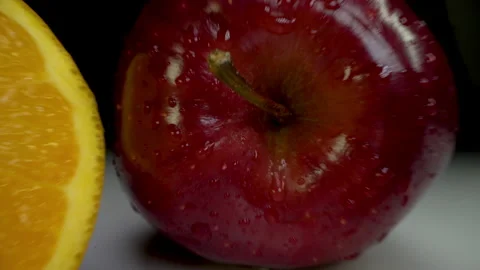 Macro Fruit Nutritious Healthy Fresh Food Stock Footage 137564186