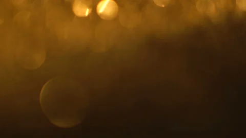 Macro  Glitter Dust  particles rotating ,Selective Focus close up blurred   Видео 154239590