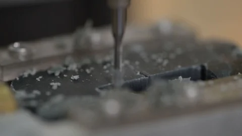 Macro of a goldsmith cutting and filing the steel to make a ring. Concept Stock Footage 120004732