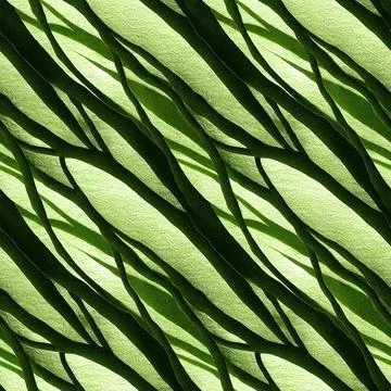 Macro green leaf nervure texture Stock Illustration