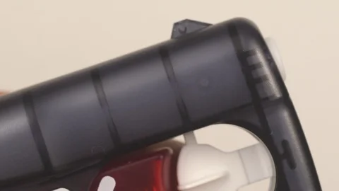 Macro of a gun for self defense Stock Footage 105831907
