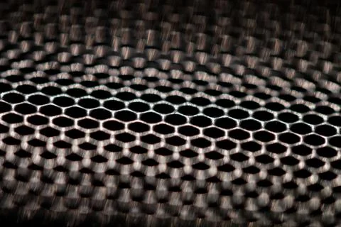 Macro of the hole pattern Stock Photos