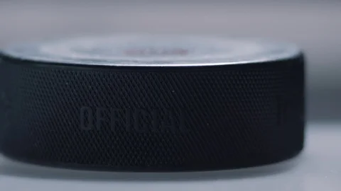 Macro of Ice Hockey Puck 動画素材 88336904