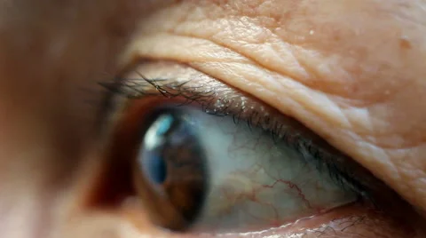 Macro image of an eye 스톡 동영상 43126768