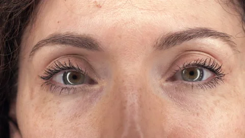 Macro image of female eyes. Stock Footage 162460168