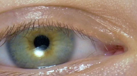 Macro image of human eye Stockbeeldmateriaal 54711779