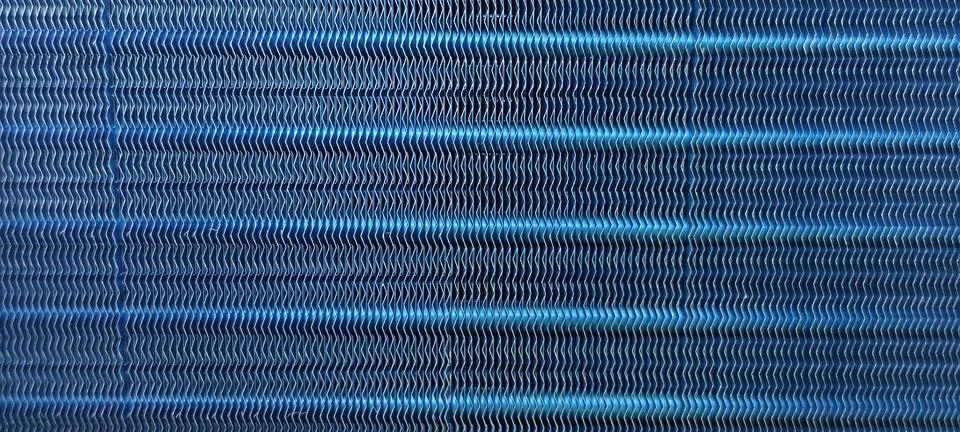 A macro image of a metallic surface Stock Photos