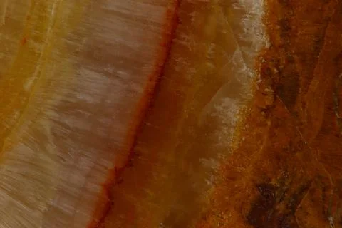 The macro image of the polished natural marble stone Onyx. Stock Photos