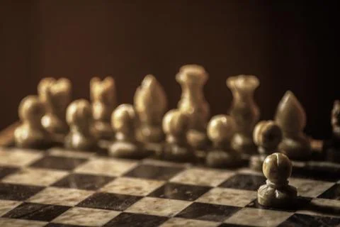 Macro indian chess Stock Photos