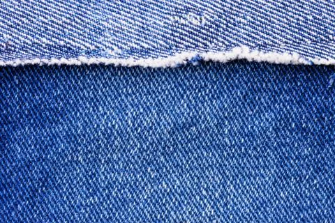 Macro of jeans 写真素材