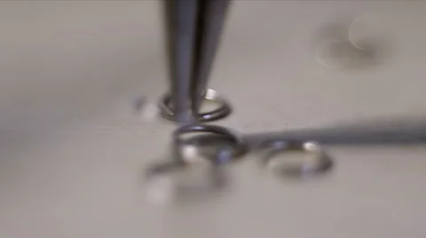 Macro of jewelry rings selection Stock Footage 59615148