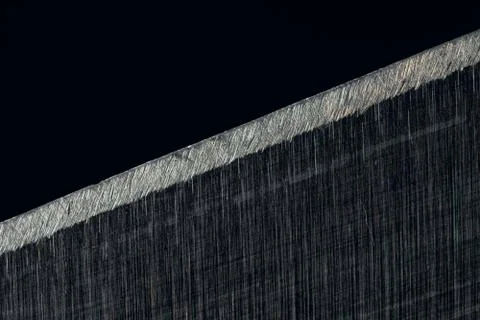 Macro knife edge Stock Photos