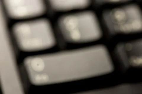 Macro laptop keyboard Stock Photos