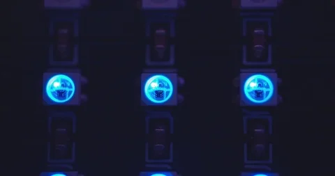 Macro Led Circuitry Stock Footage 123076554