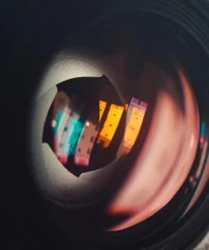Macro lens close up Stock Photos