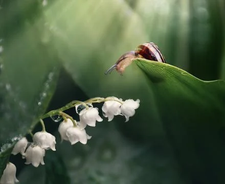 Macro life in nature Stock Photos