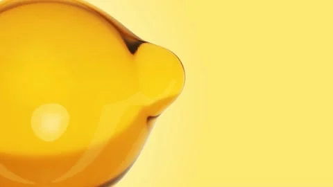 Macro Liquid Bubbles slow movement .bubbles Oil water.Liquid Cream gel trans Stock Footage 152844161