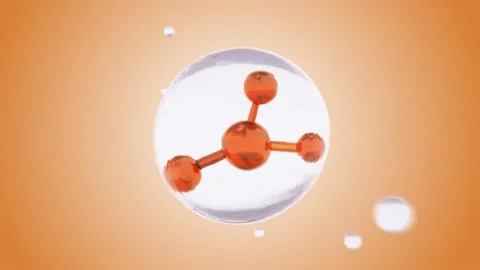 Macro Liquid Bubbles slow movement .bubbles water.Liquid Cream  動画素材 153925272