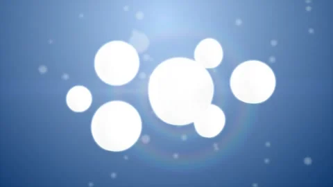 Macro Liquid Bubbles slow movement .gold bubbles water.Liquid Cream  Video stock 158320362