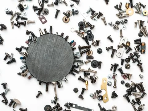 Macro Magnet Stock Photos
