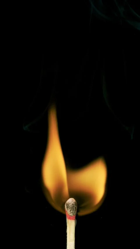 Macro Match Igniting 動画素材 285060333