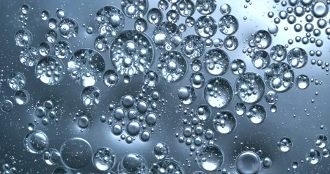 Macro of micro particles molecules analyzed with microscope  in laboratory Stock Footage 268420088