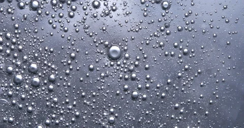 Macro of micro particles molecules analyzed with microscope  in laboratory Stock Footage 268420570