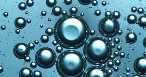 Macro of micro particles molecules analyzed with microscope  in laboratory Stock Footage 268421222