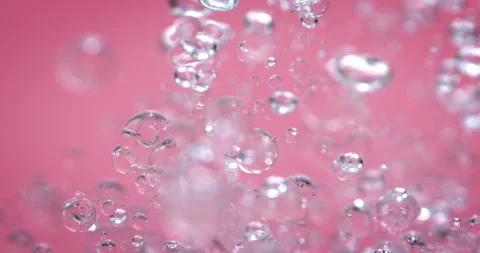 Macro of micro particles molecules analyzed with microscope in laboratory Video stock 269334126