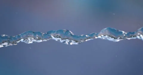 Macro of micro particles molecules analyzed with microscope in laboratory Video stock 269406663